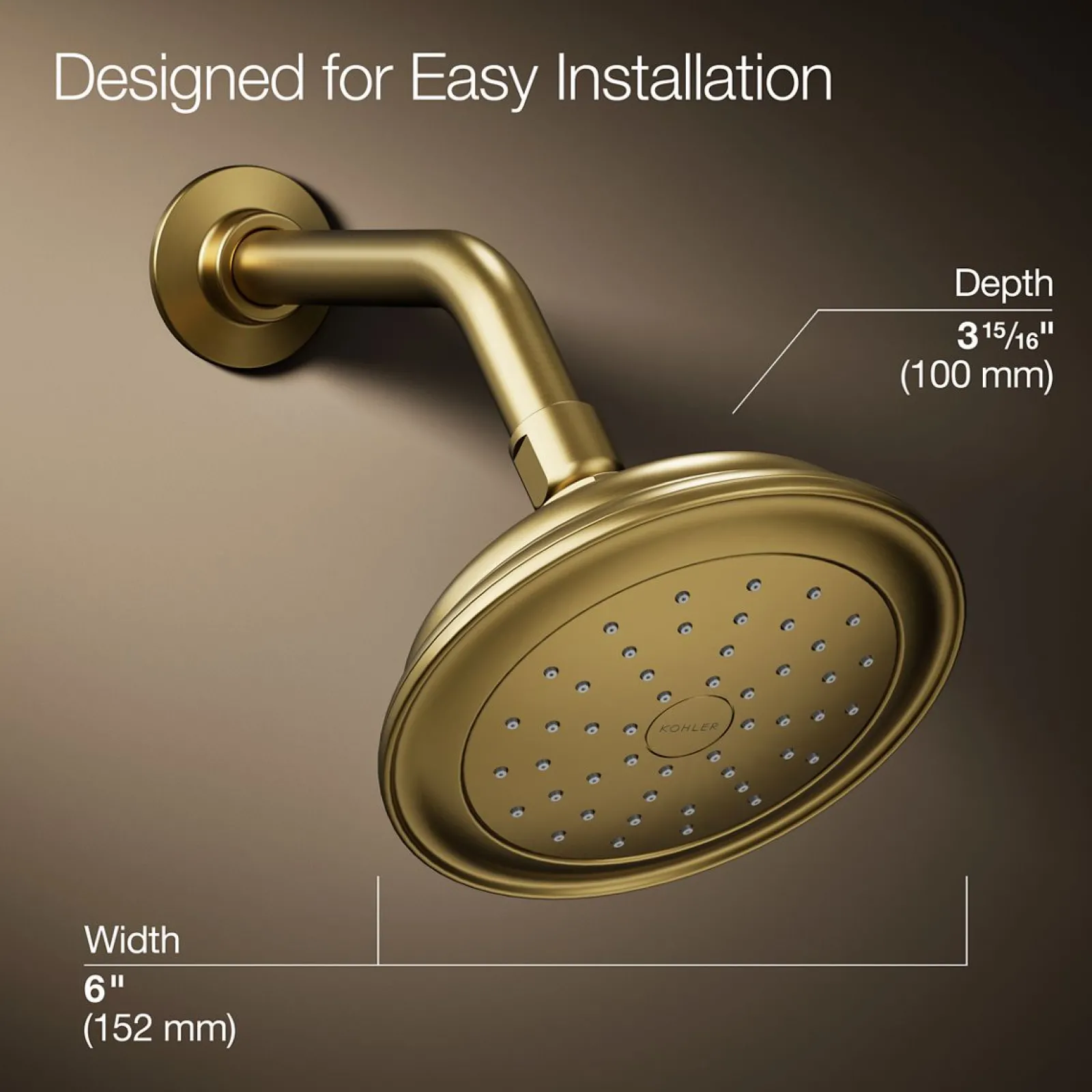 Single-function showerhead, 1.75 gpm^Kohler Outlet