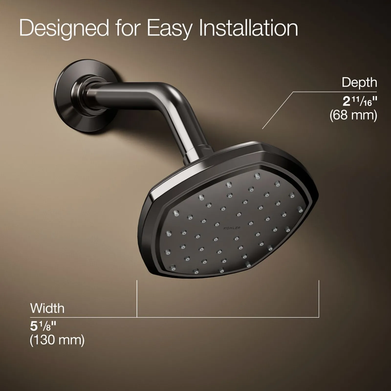Single-function showerhead, 2.5 gpm^Kohler Online