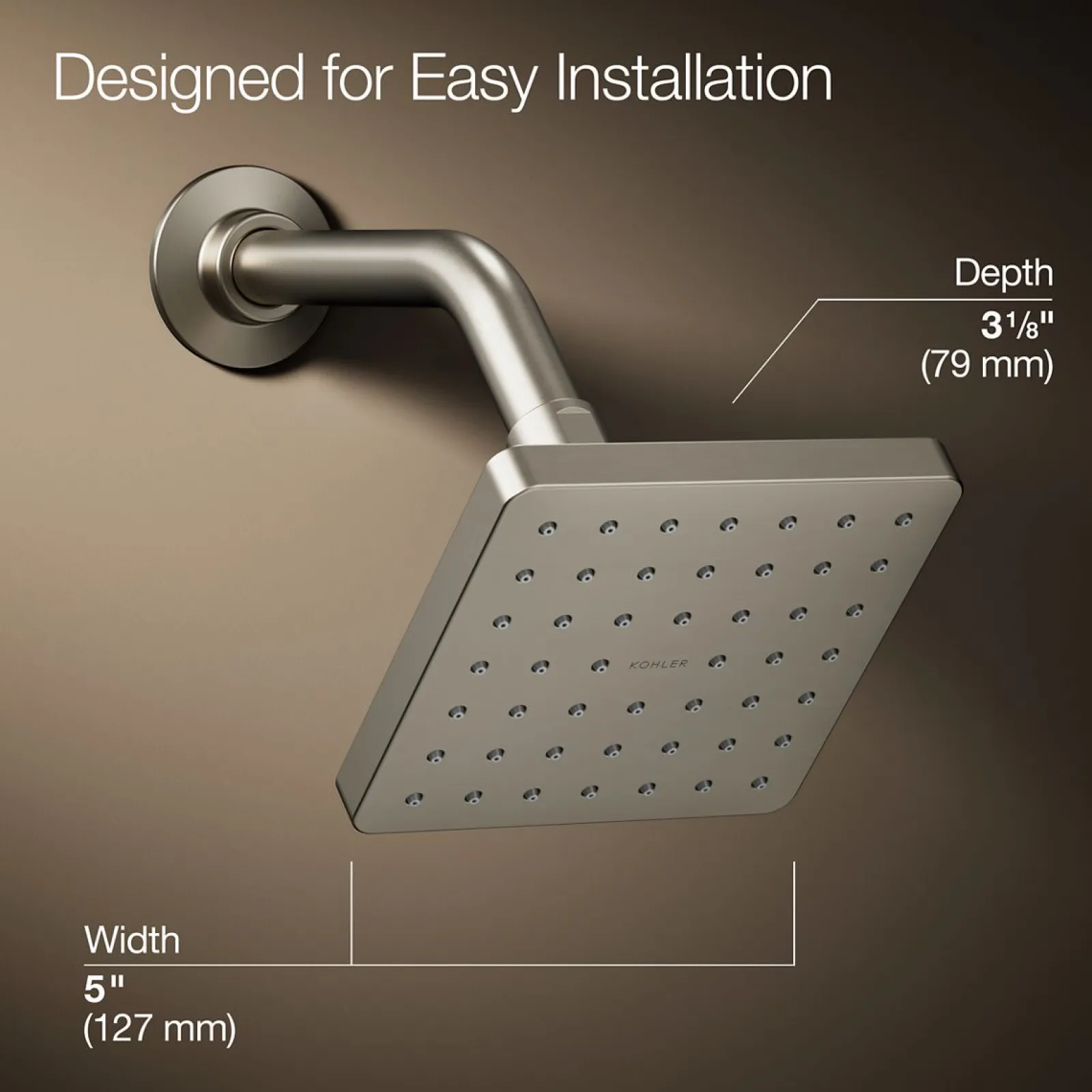 Single-function showerhead, 1.75 gpm^Kohler New