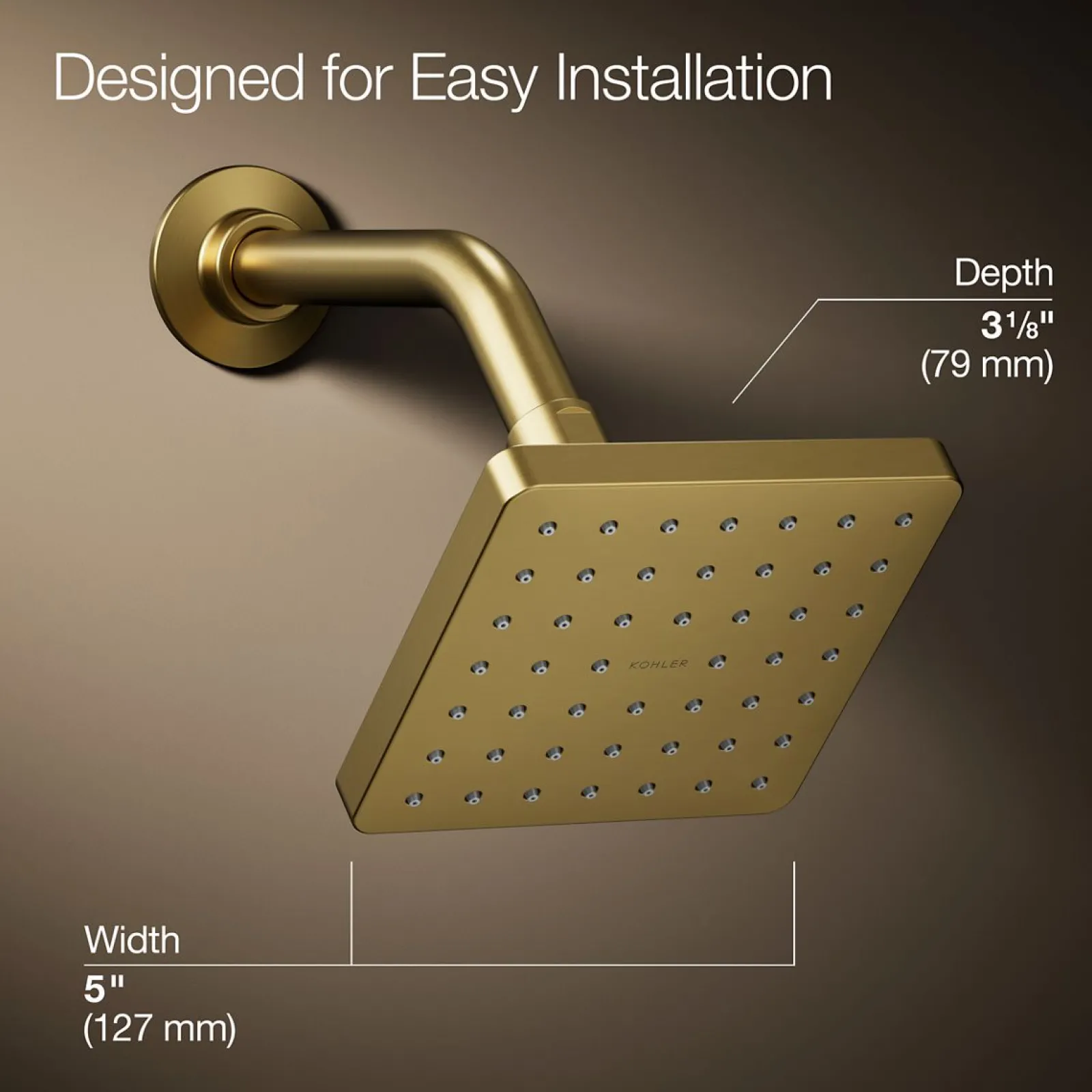 Single-function showerhead, 1.75 gpm^Kohler New