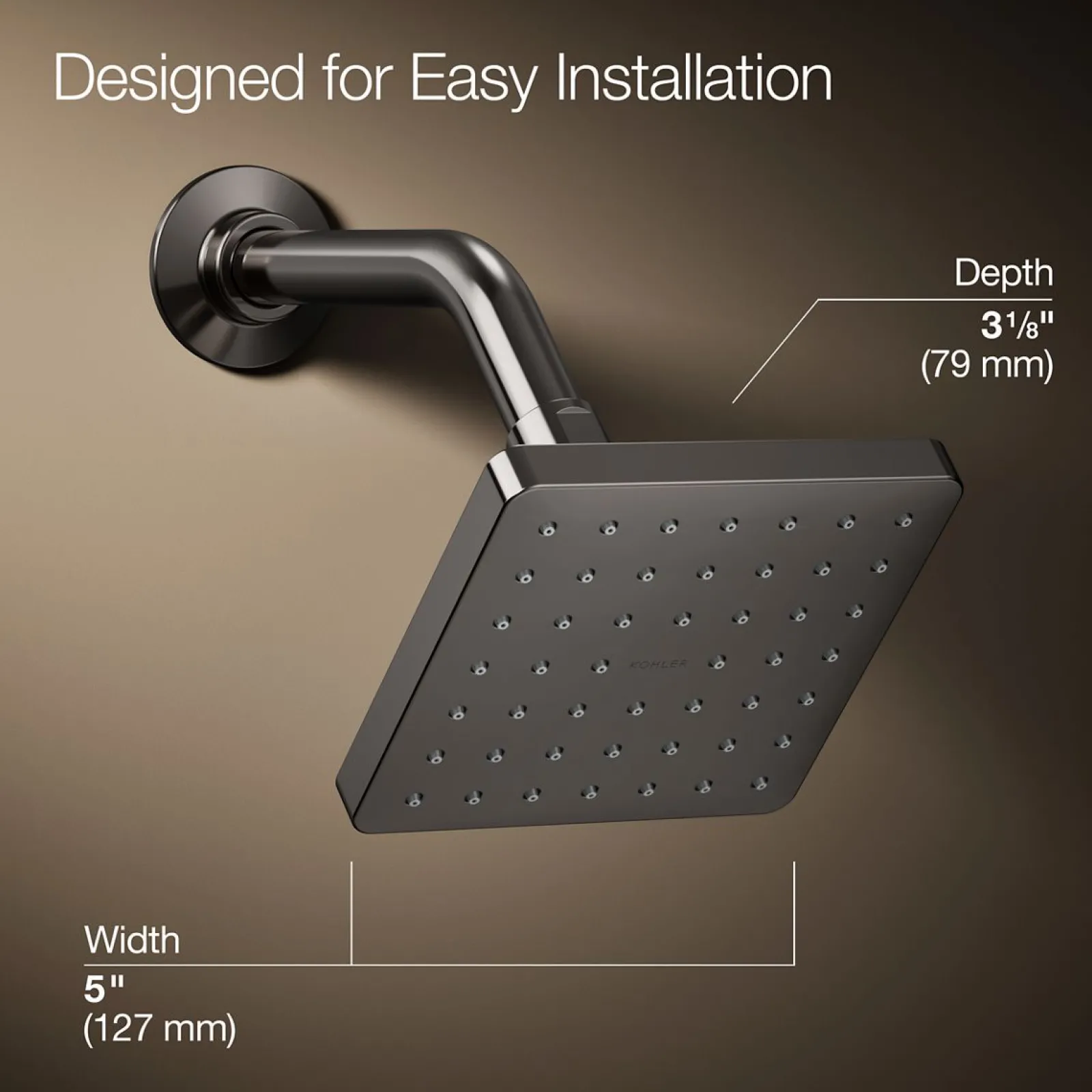 Single-function showerhead, 1.75 gpm^Kohler New
