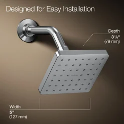 Single-function showerhead, 2.5 gpm^Kohler Best