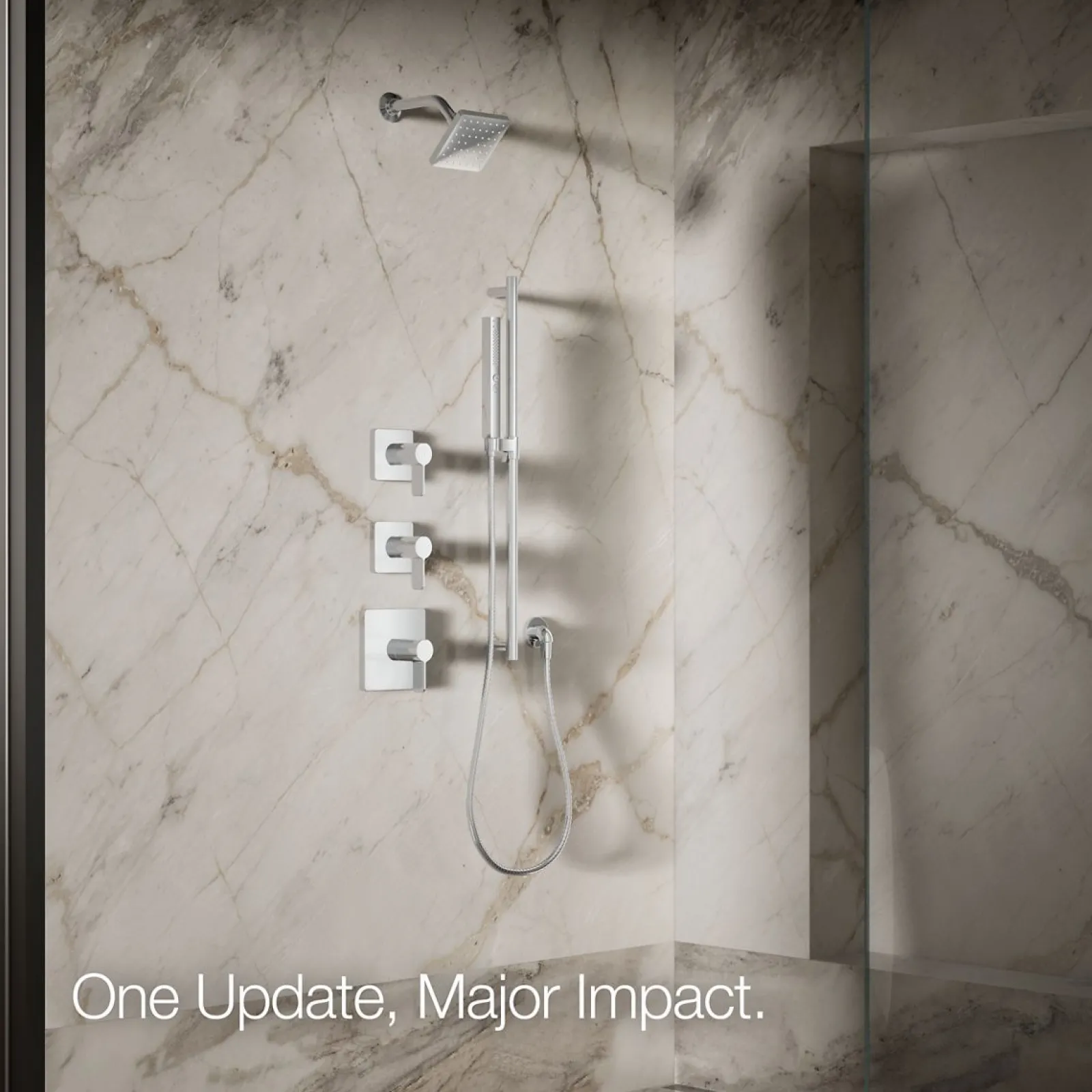 Single-function showerhead, 2.5 gpm^Kohler Best