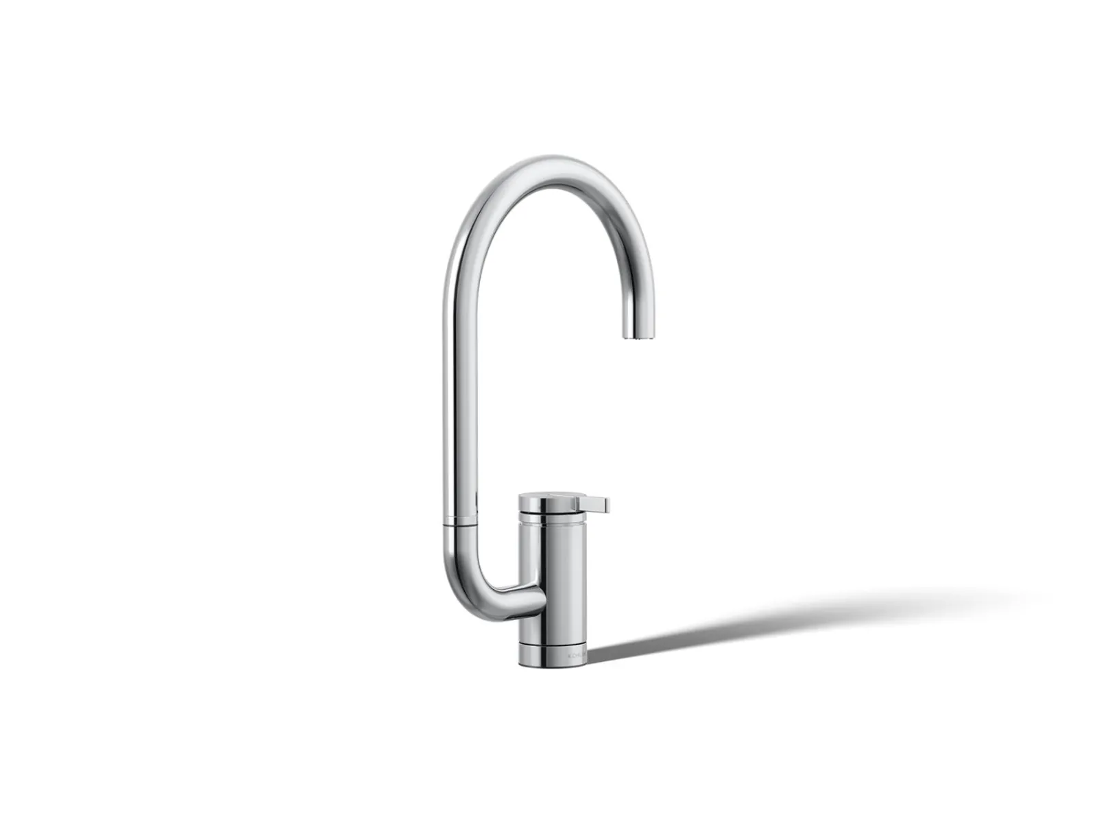 Single-handle bar sink faucet with two-function extended-reach spout^Kohler Clearance