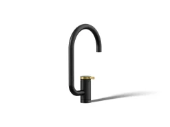 Single-handle bar sink faucet with two-function extended-reach spout^Kohler Clearance