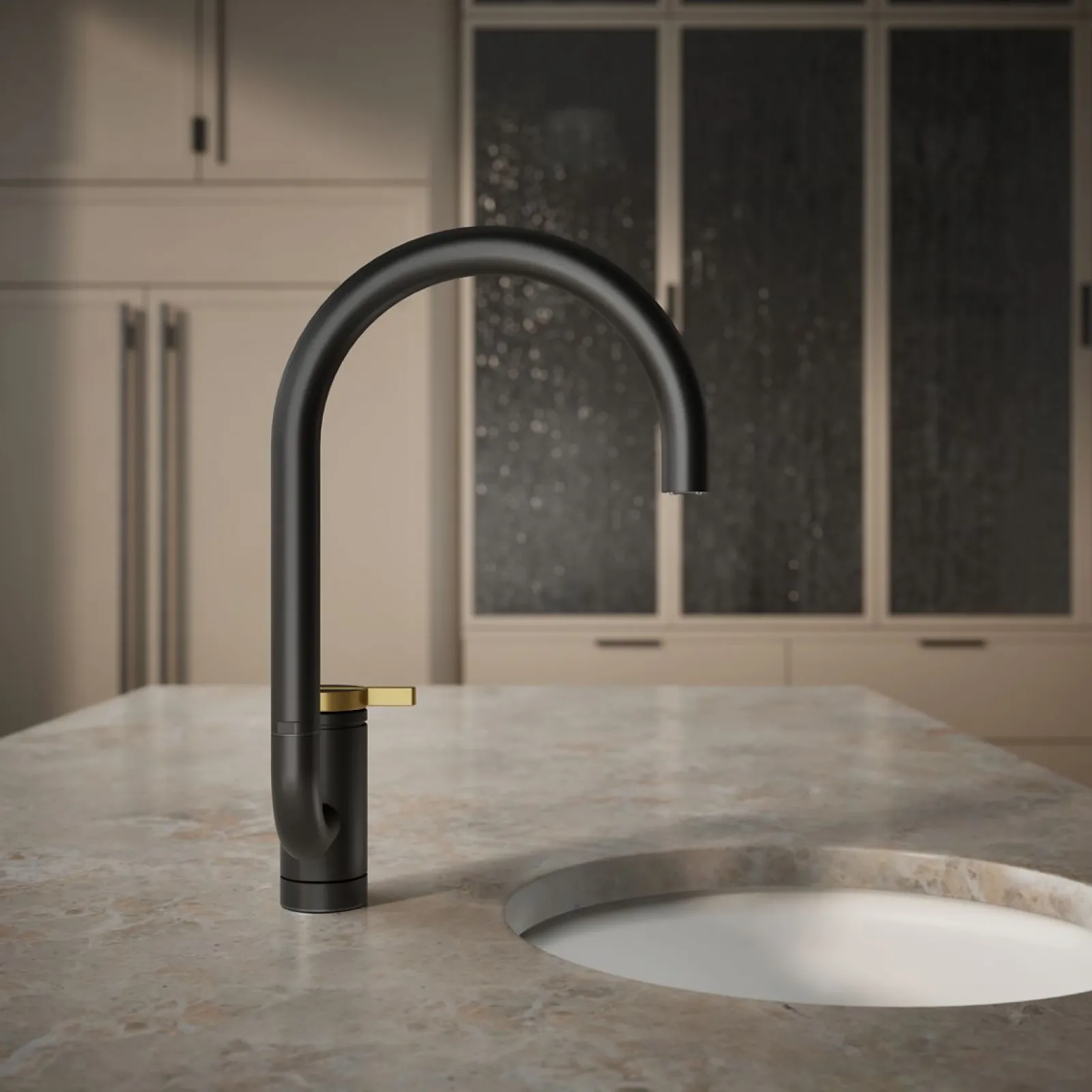 Single-handle bar sink faucet with two-function extended-reach spout^Kohler Clearance