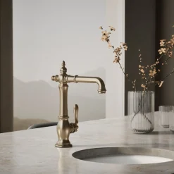 Single-handle bar sink faucet^Kohler