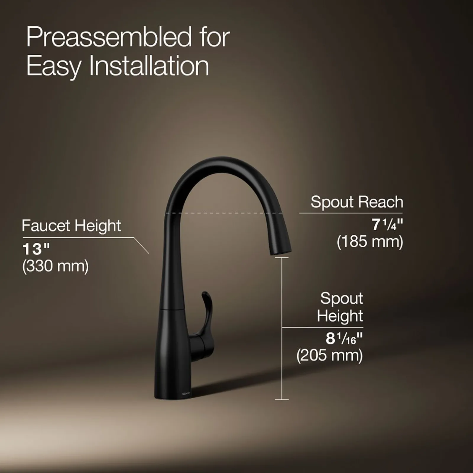 Single-handle bar sink faucet^Kohler Discount