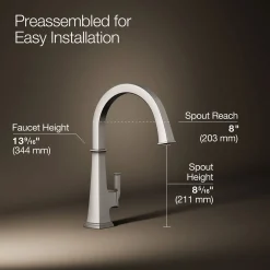 Single-handle bar sink faucet^Kohler Hot