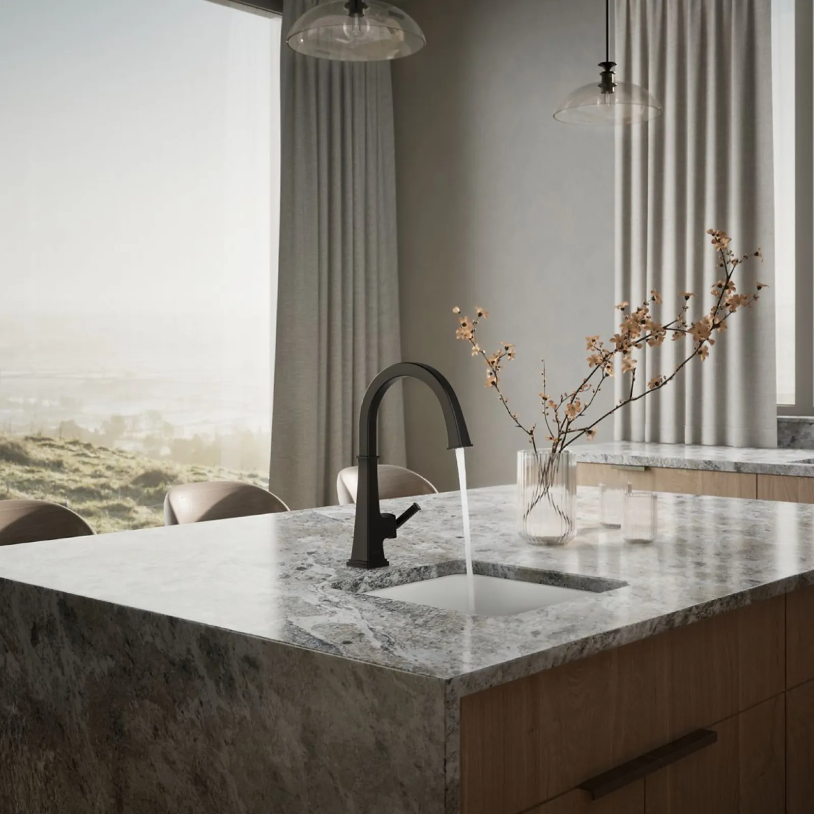 Single-handle bar sink faucet^Kohler Hot