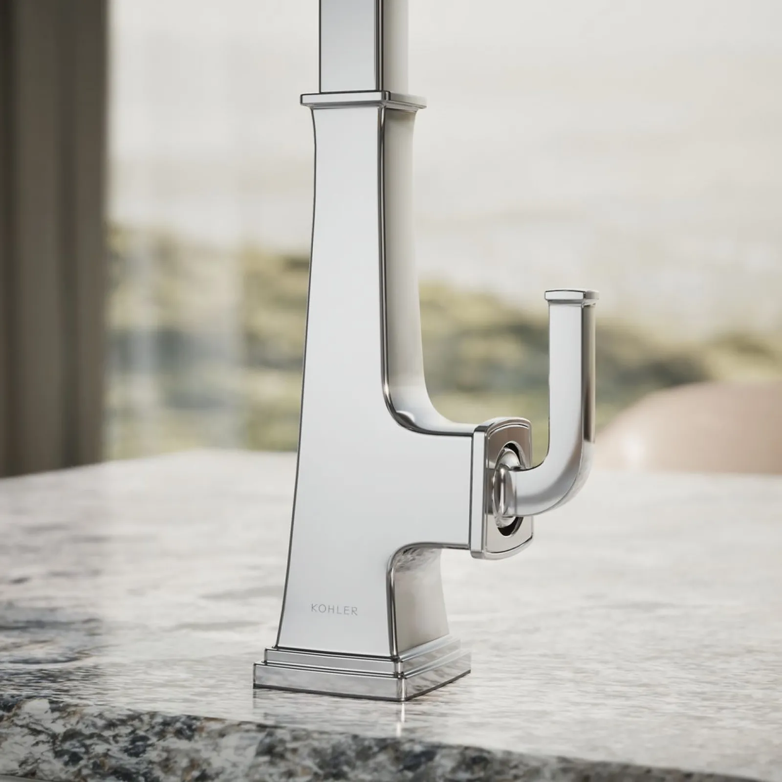 Single-handle bar sink faucet^Kohler Hot