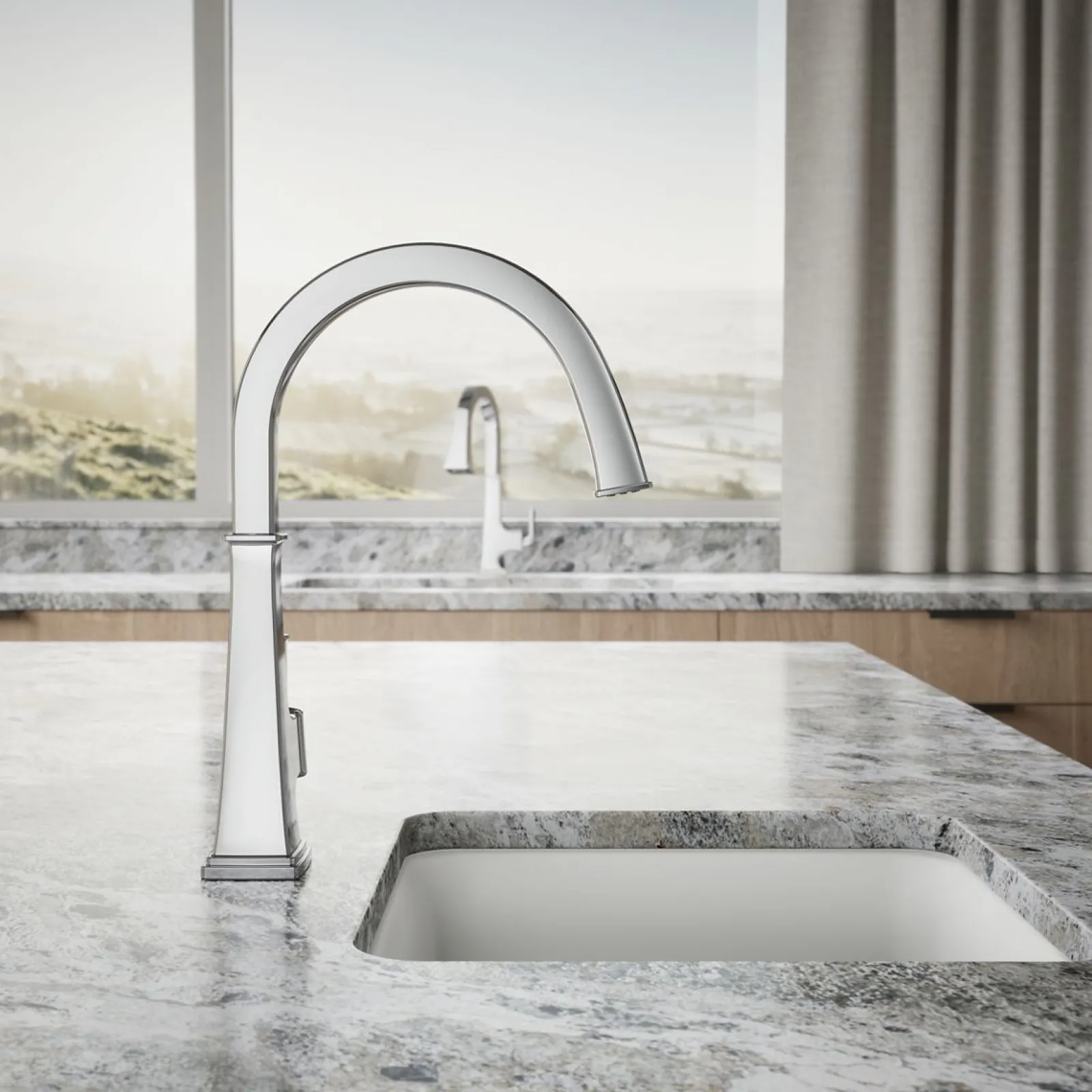 Single-handle bar sink faucet^Kohler Hot