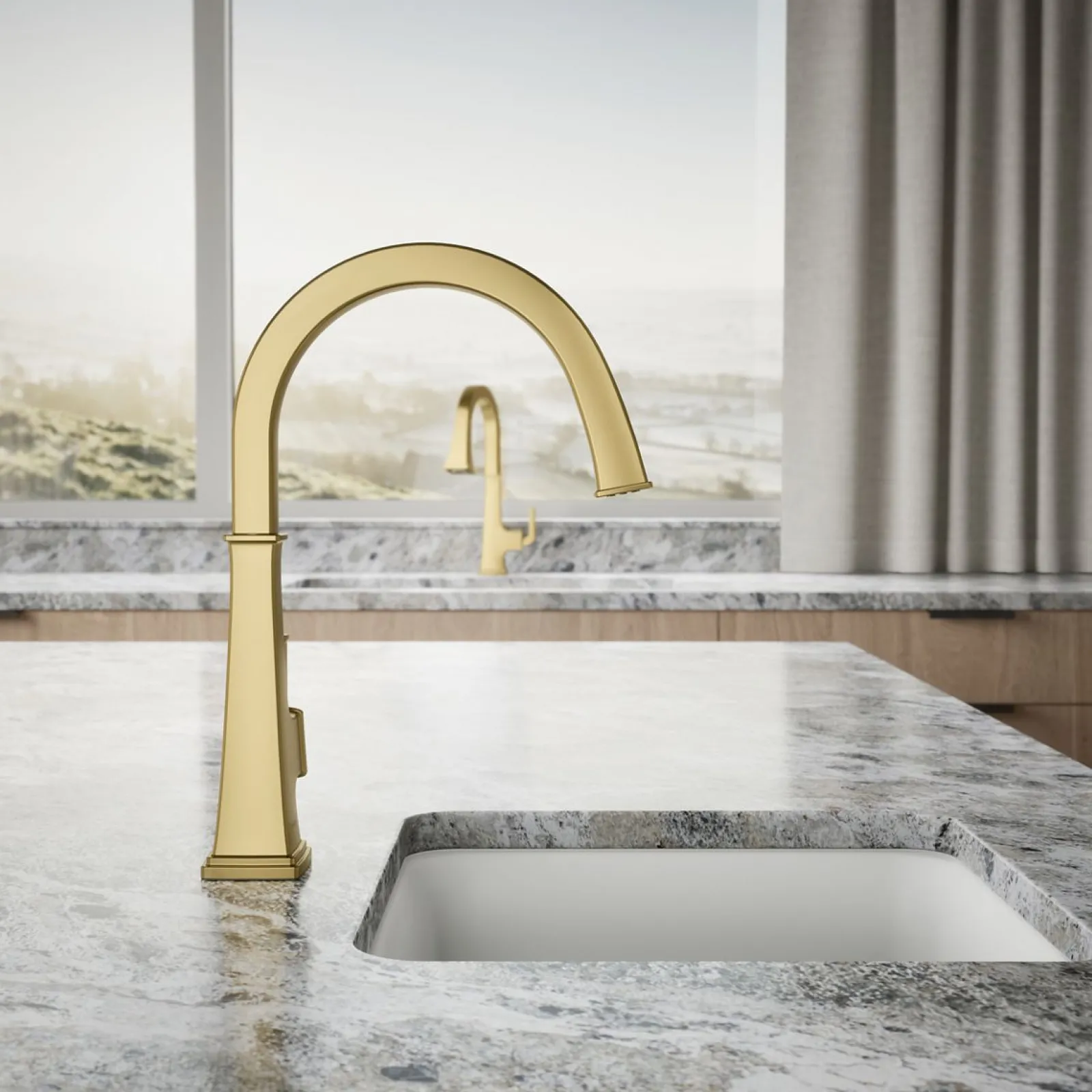 Single-handle bar sink faucet^Kohler Hot