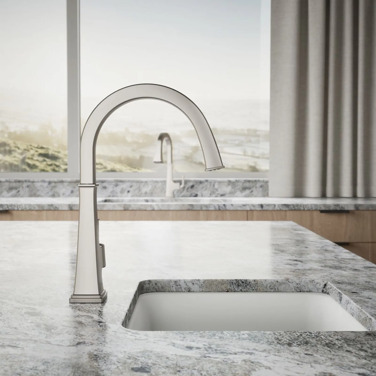 Single-handle bar sink faucet^Kohler Hot