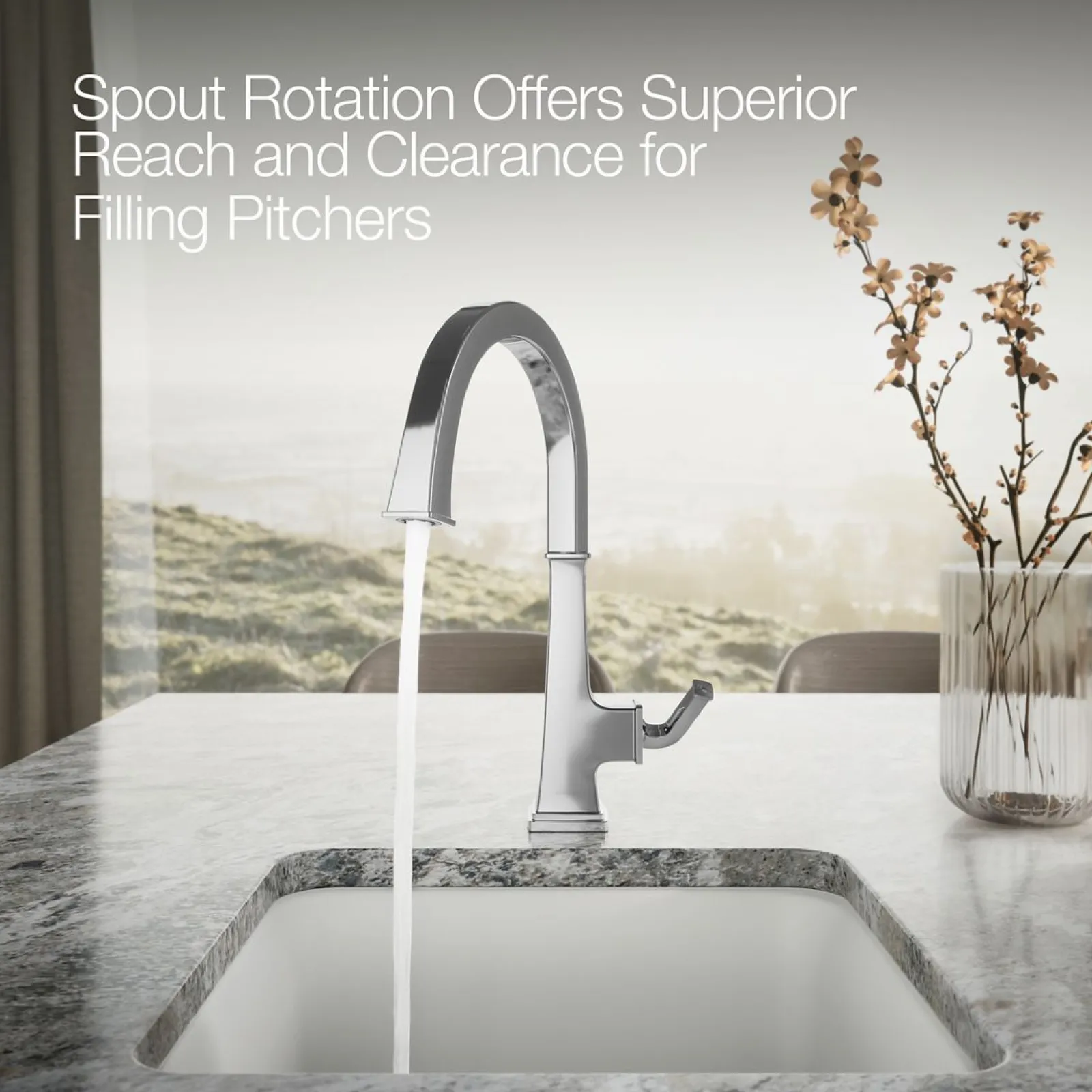 Single-handle bar sink faucet^Kohler Hot