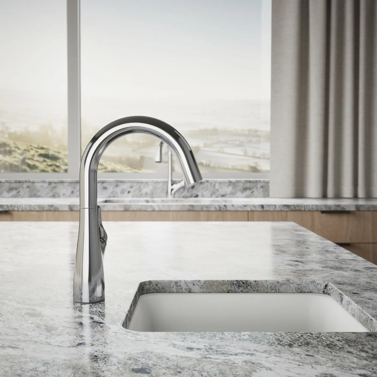 Single-handle bar sink faucet^Kohler Best