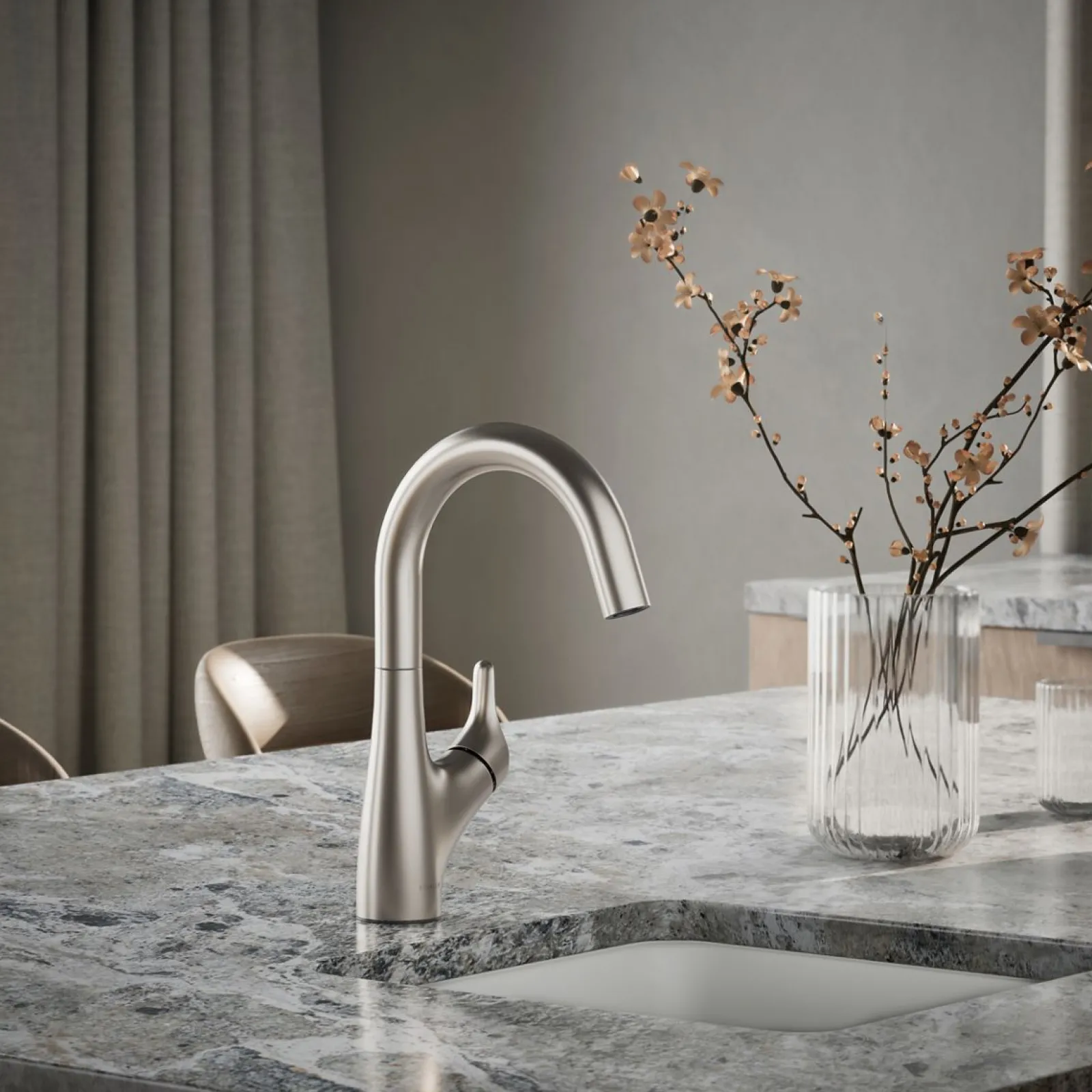 Single-handle bar sink faucet^Kohler Best