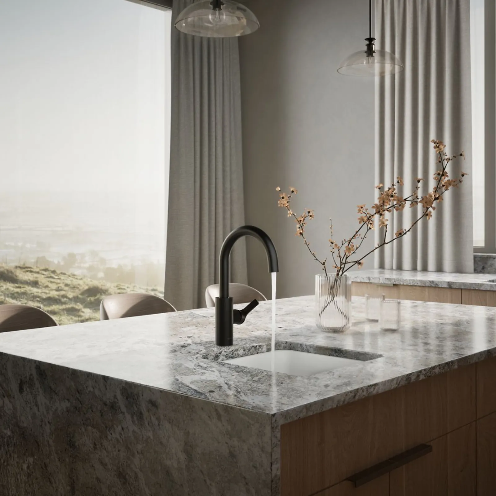 Single-handle bar sink faucet^Kohler Hot