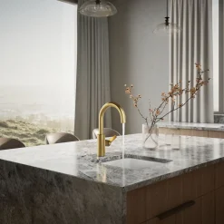 Single-handle bar sink faucet^Kohler Hot