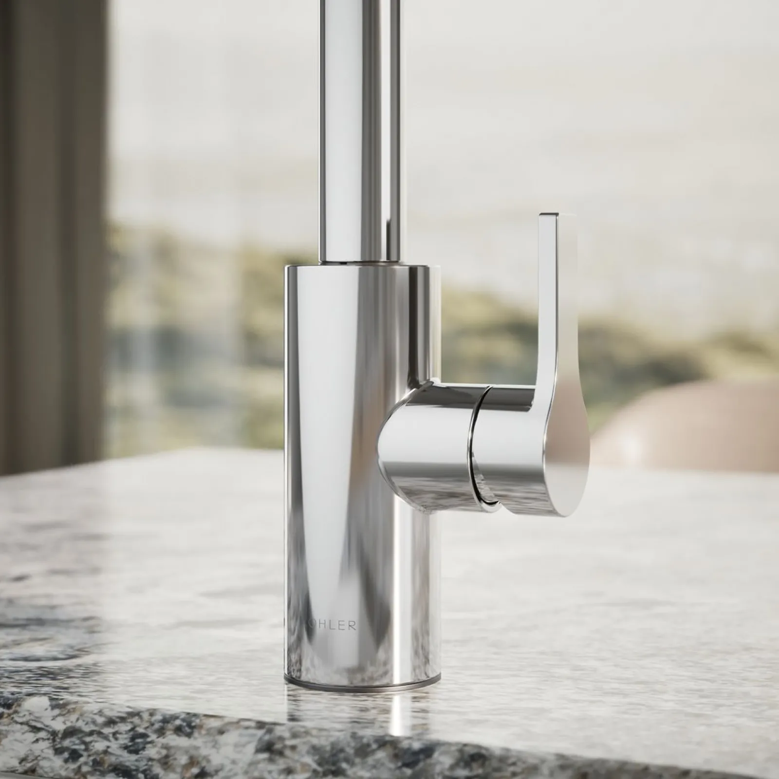 Single-handle bar sink faucet^Kohler Hot