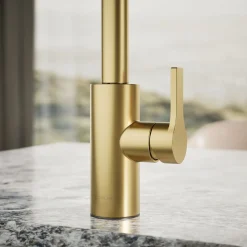 Single-handle bar sink faucet^Kohler Hot