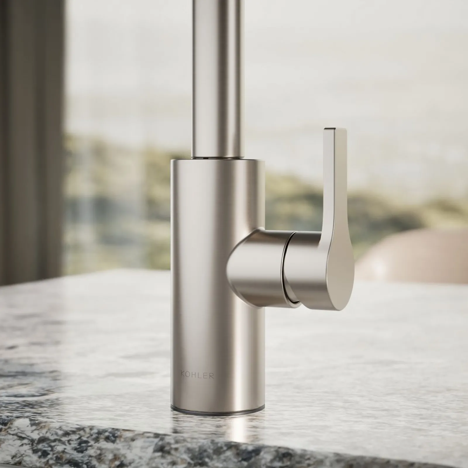 Single-handle bar sink faucet^Kohler Hot