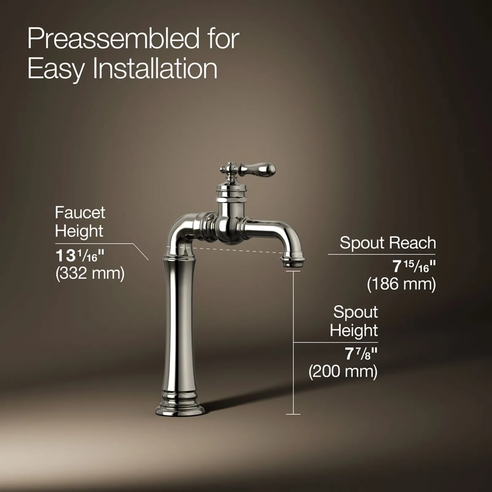 Single-handle bar sink faucet^Kohler Online