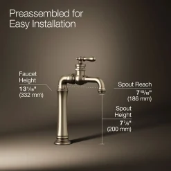 Single-handle bar sink faucet^Kohler Online