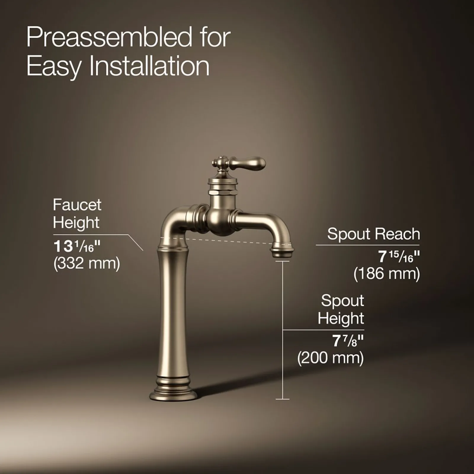 Single-handle bar sink faucet^Kohler Online