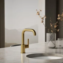 Single-handle bar sink faucet^Kohler