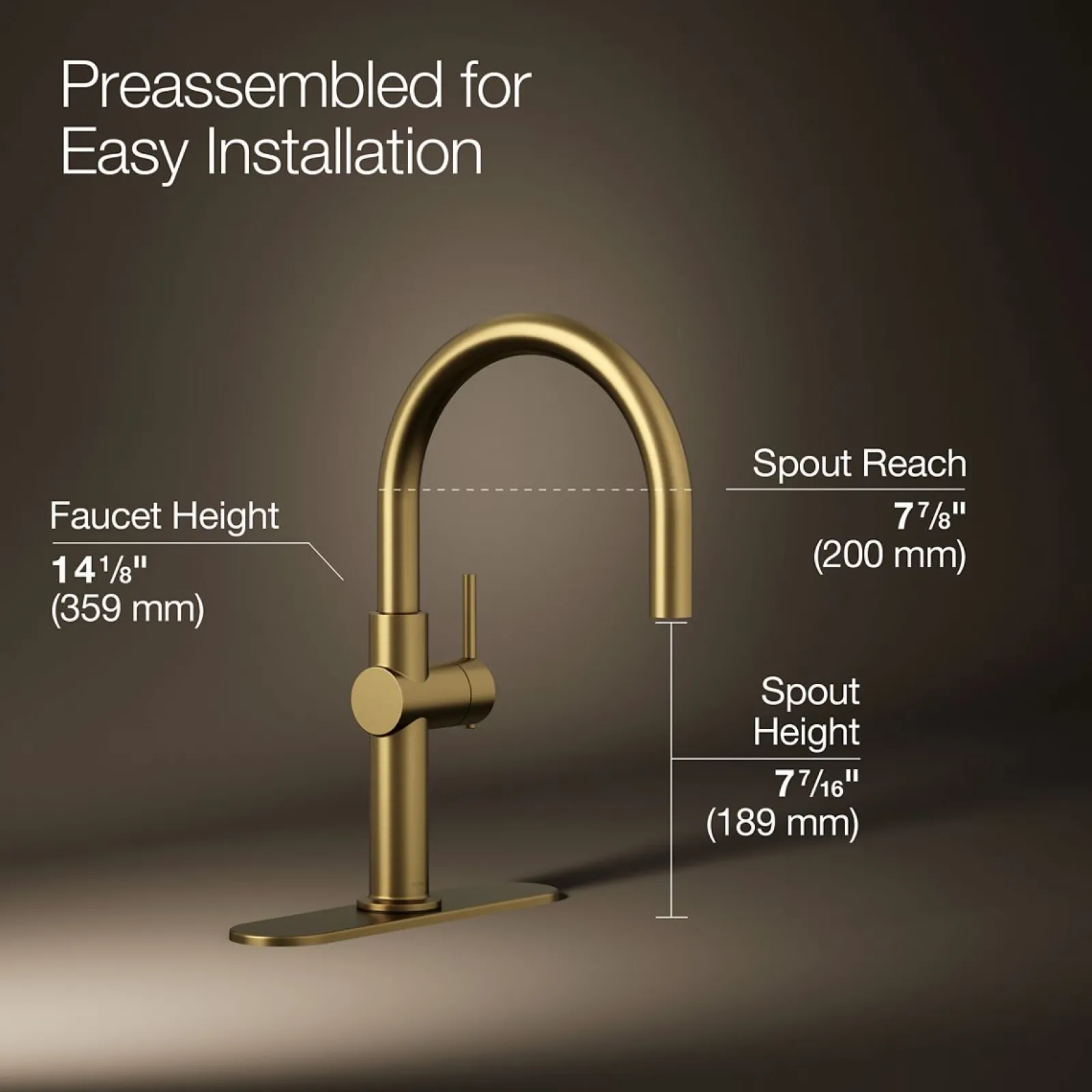 Single-handle bar sink faucet^Kohler Sale