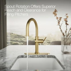 Single-handle bar sink faucet^Kohler Sale