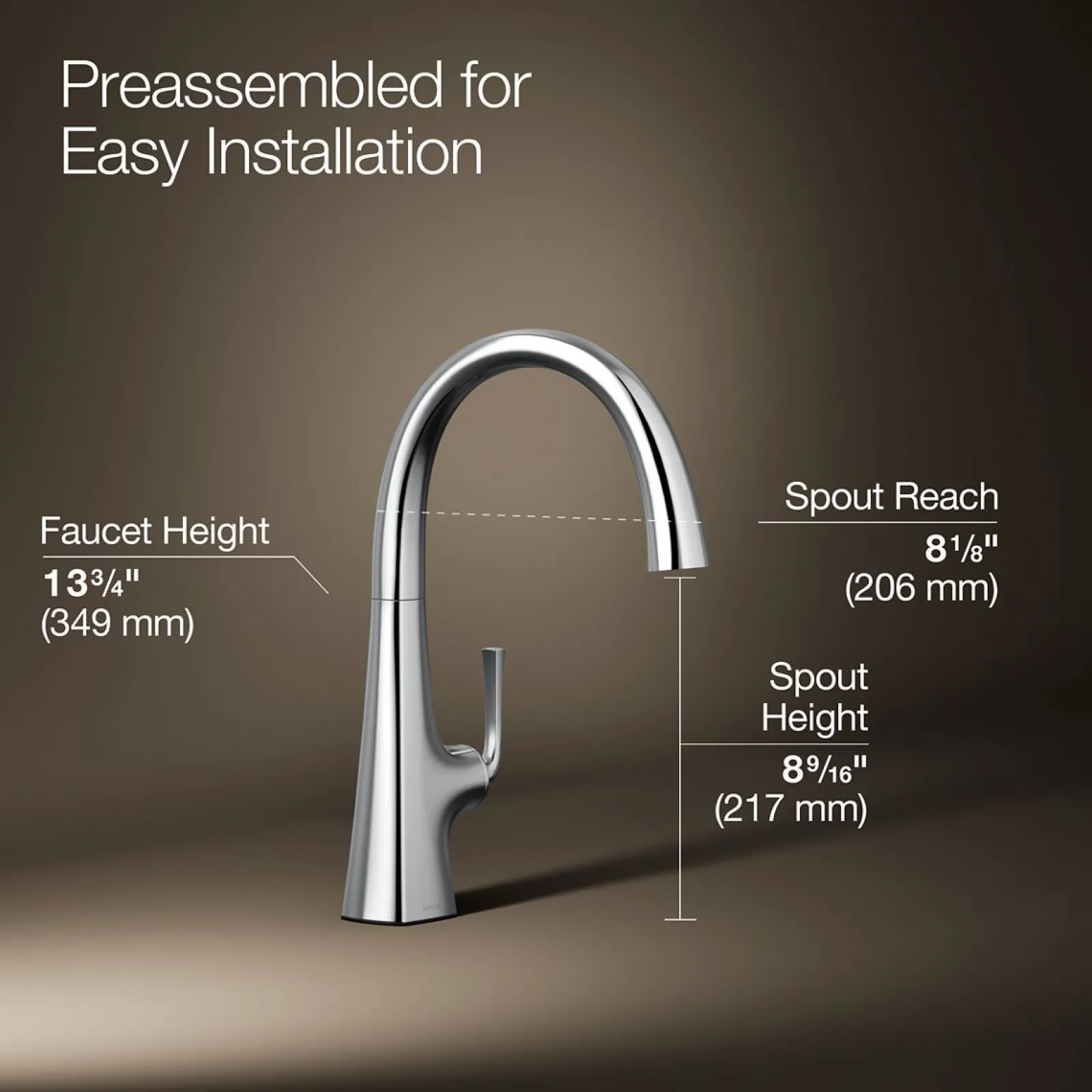 Single-handle bar sink faucet^Kohler Sale