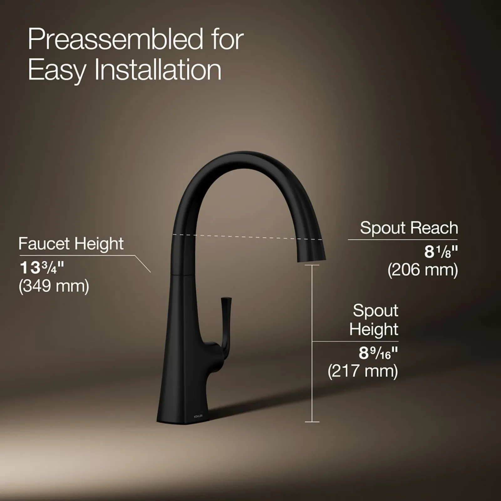 Single-handle bar sink faucet^Kohler Sale