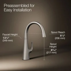 Single-handle bar sink faucet^Kohler Sale
