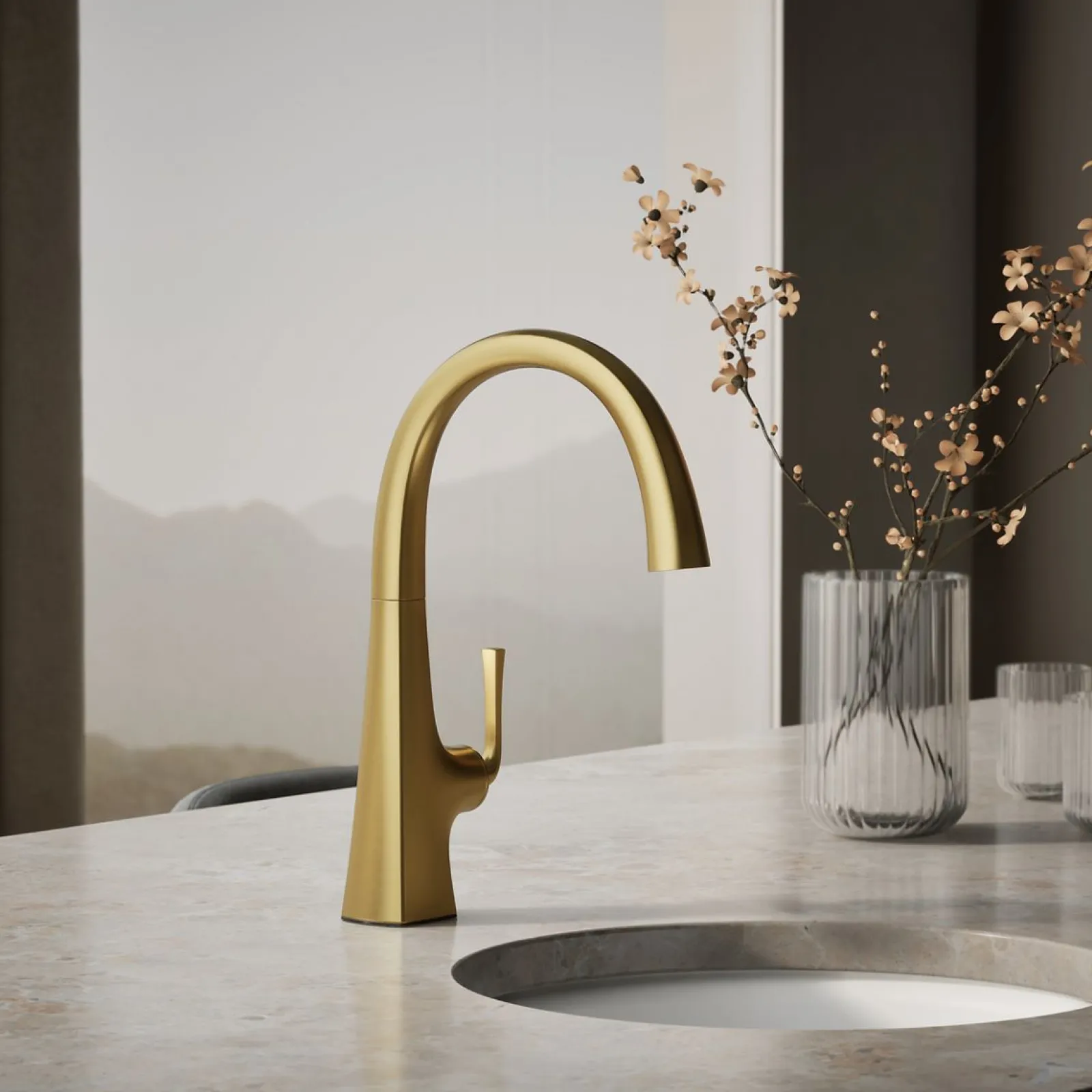 Single-handle bar sink faucet^Kohler Sale