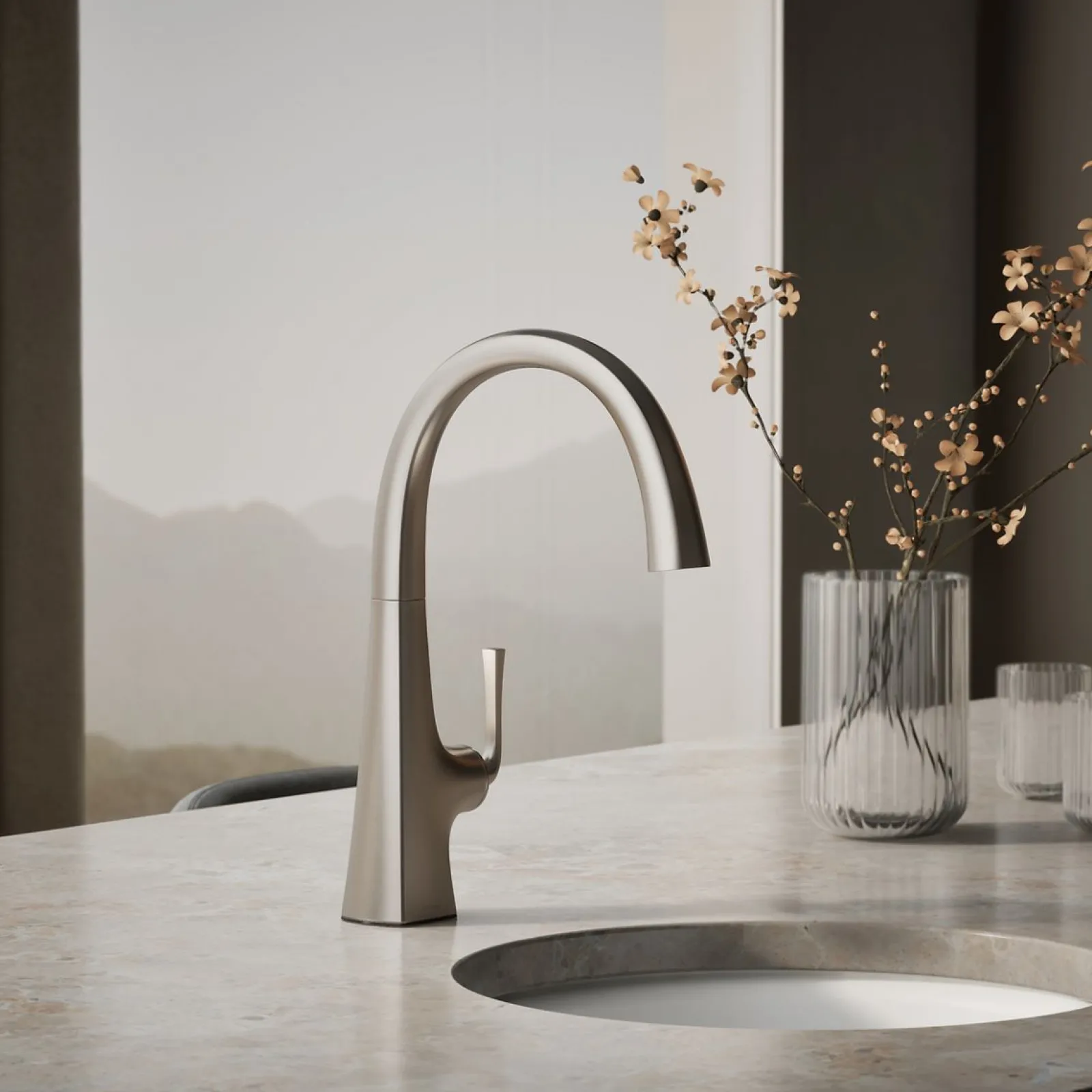 Single-handle bar sink faucet^Kohler Sale