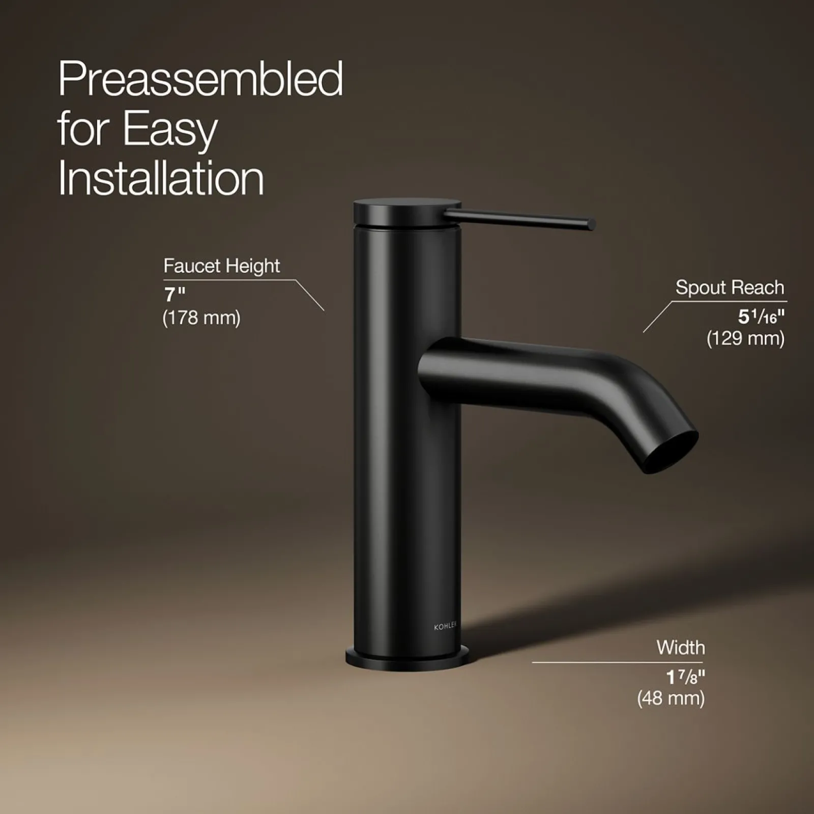 Single-handle bathroom sink faucet, 1.2 gpm^Kohler Sale