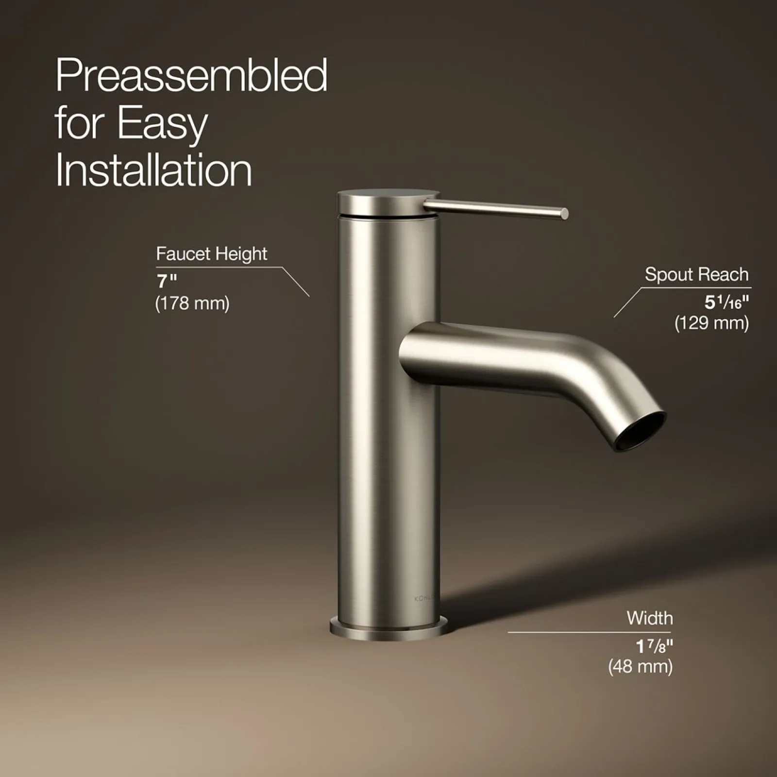 Single-handle bathroom sink faucet, 1.2 gpm^Kohler Sale