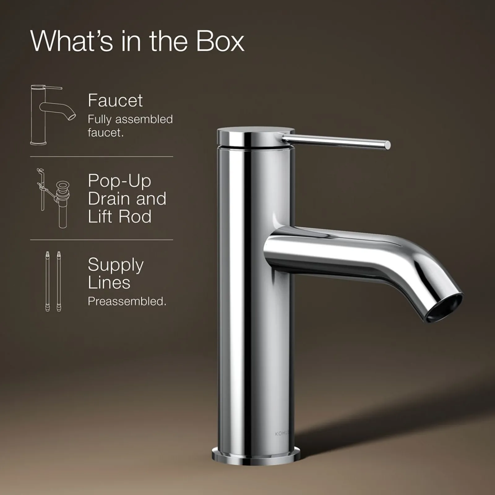 Single-handle bathroom sink faucet, 1.2 gpm^Kohler Sale