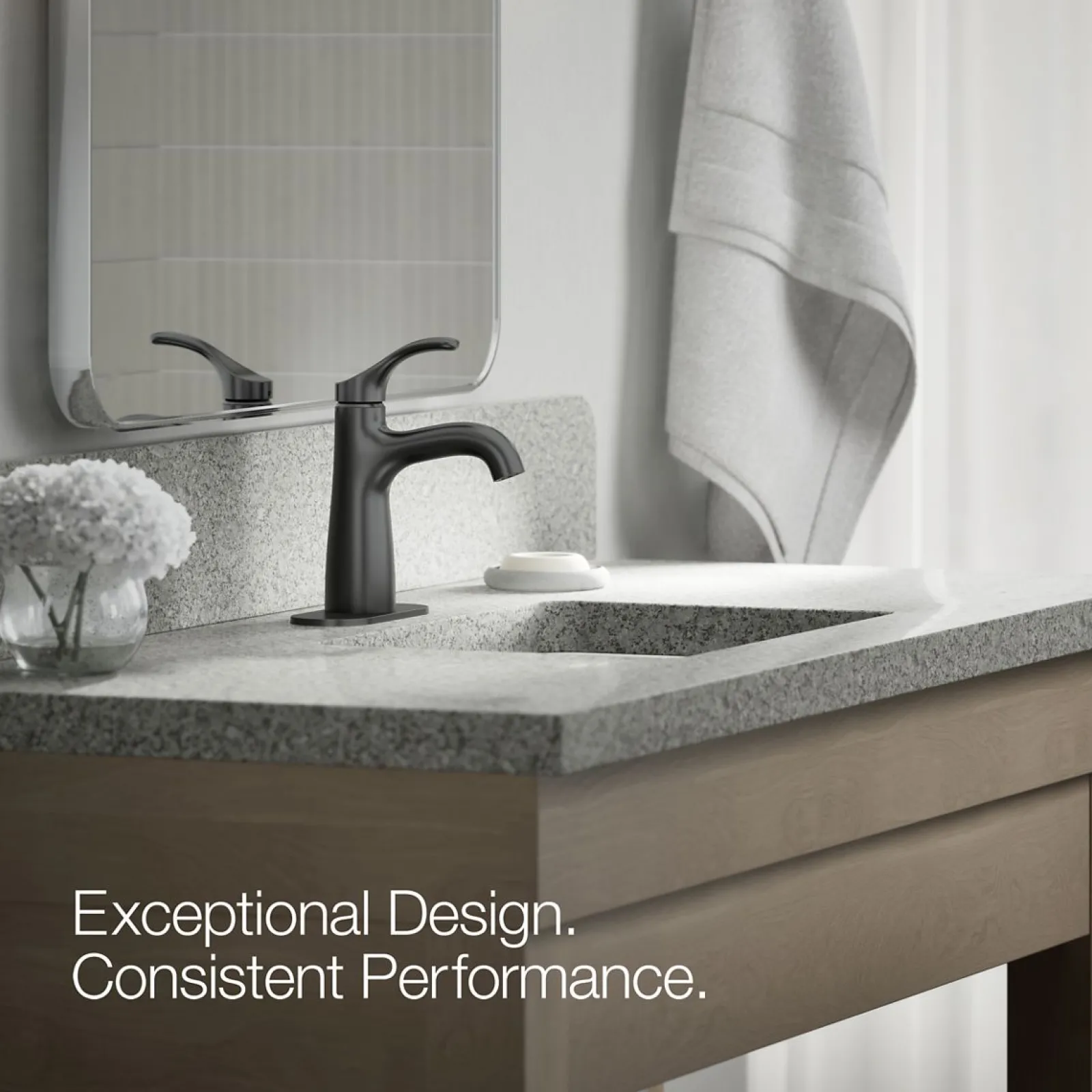 Single-handle bathroom sink faucet, 0.5 gpm^Kohler Clearance