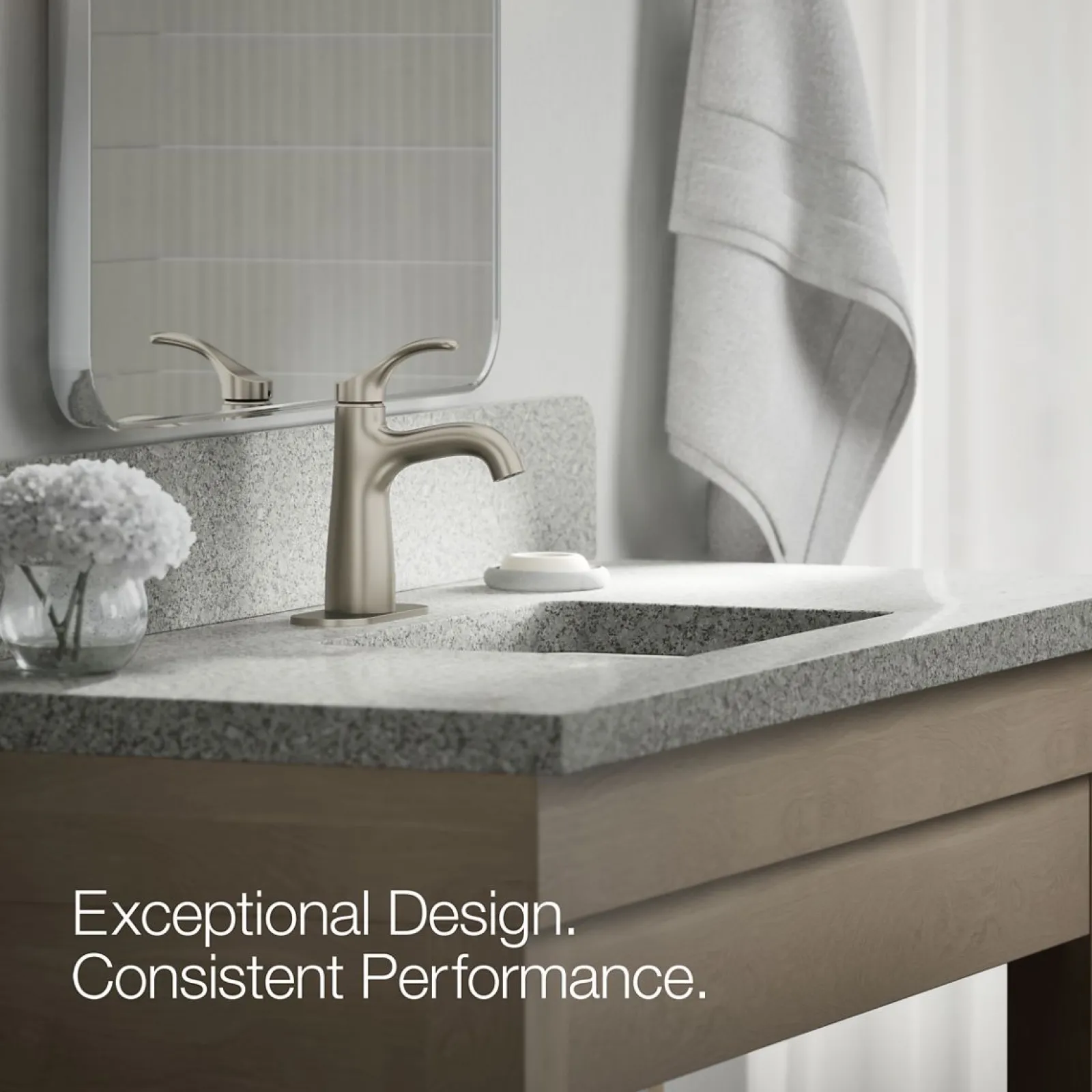 Single-handle bathroom sink faucet, 0.5 gpm^Kohler Clearance