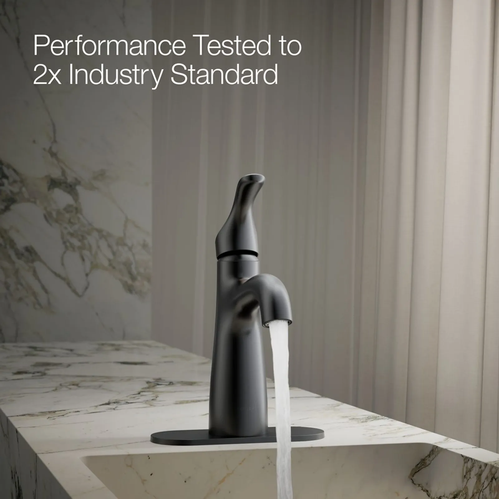Single-handle bathroom sink faucet, 0.5 gpm^Kohler Clearance