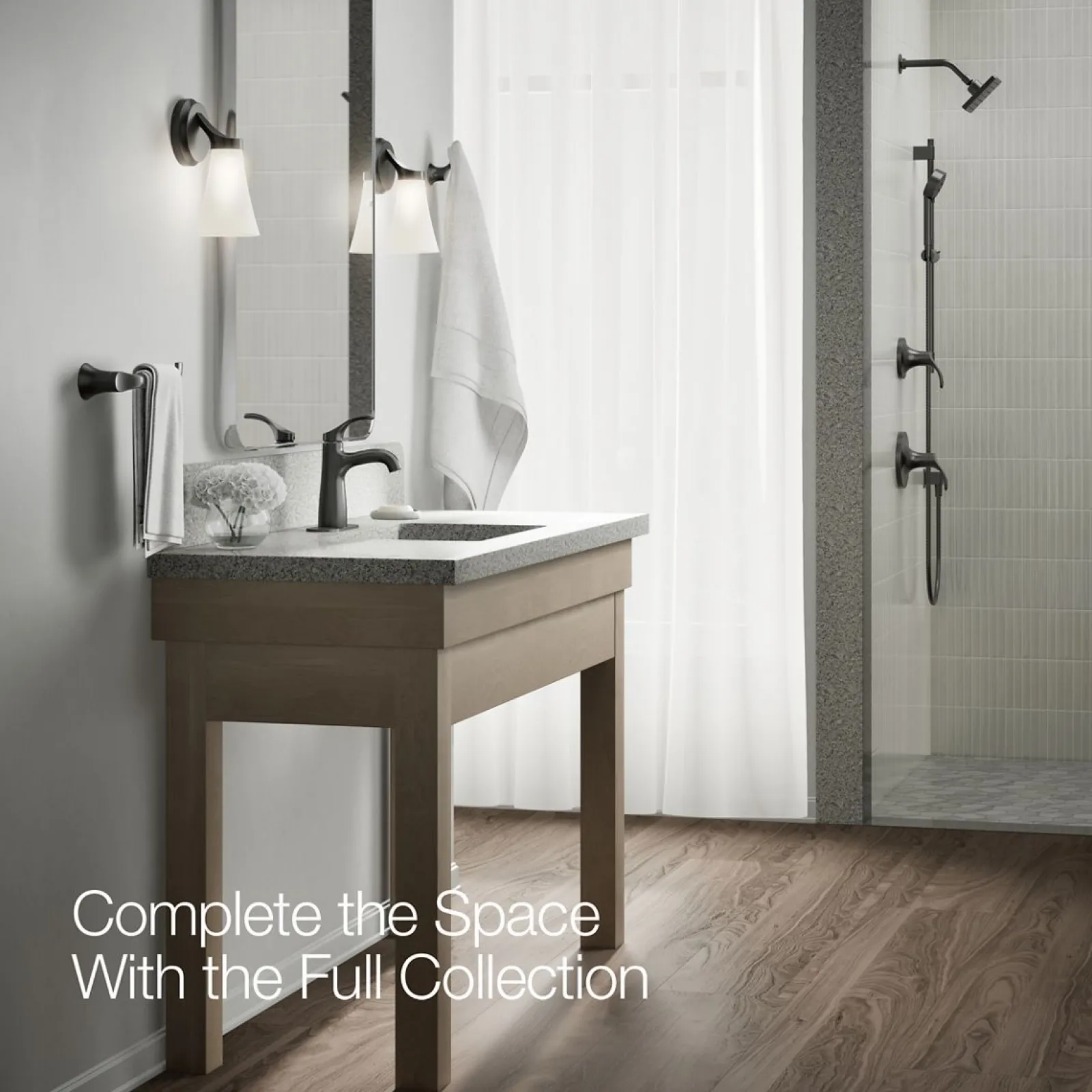 Single-handle bathroom sink faucet, 1.2 gpm^Kohler