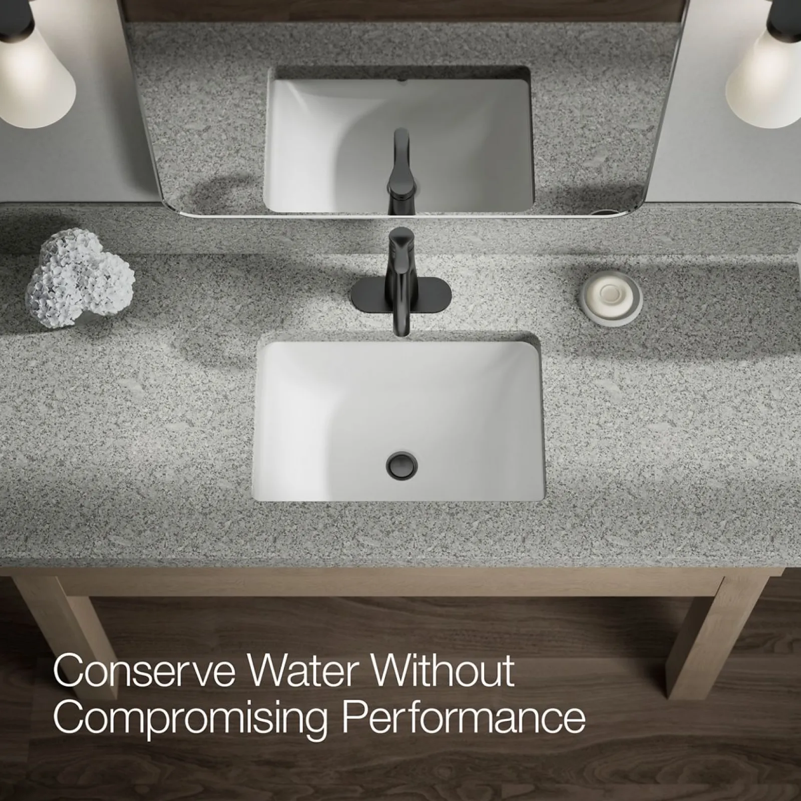Single-handle bathroom sink faucet, 1.2 gpm^Kohler