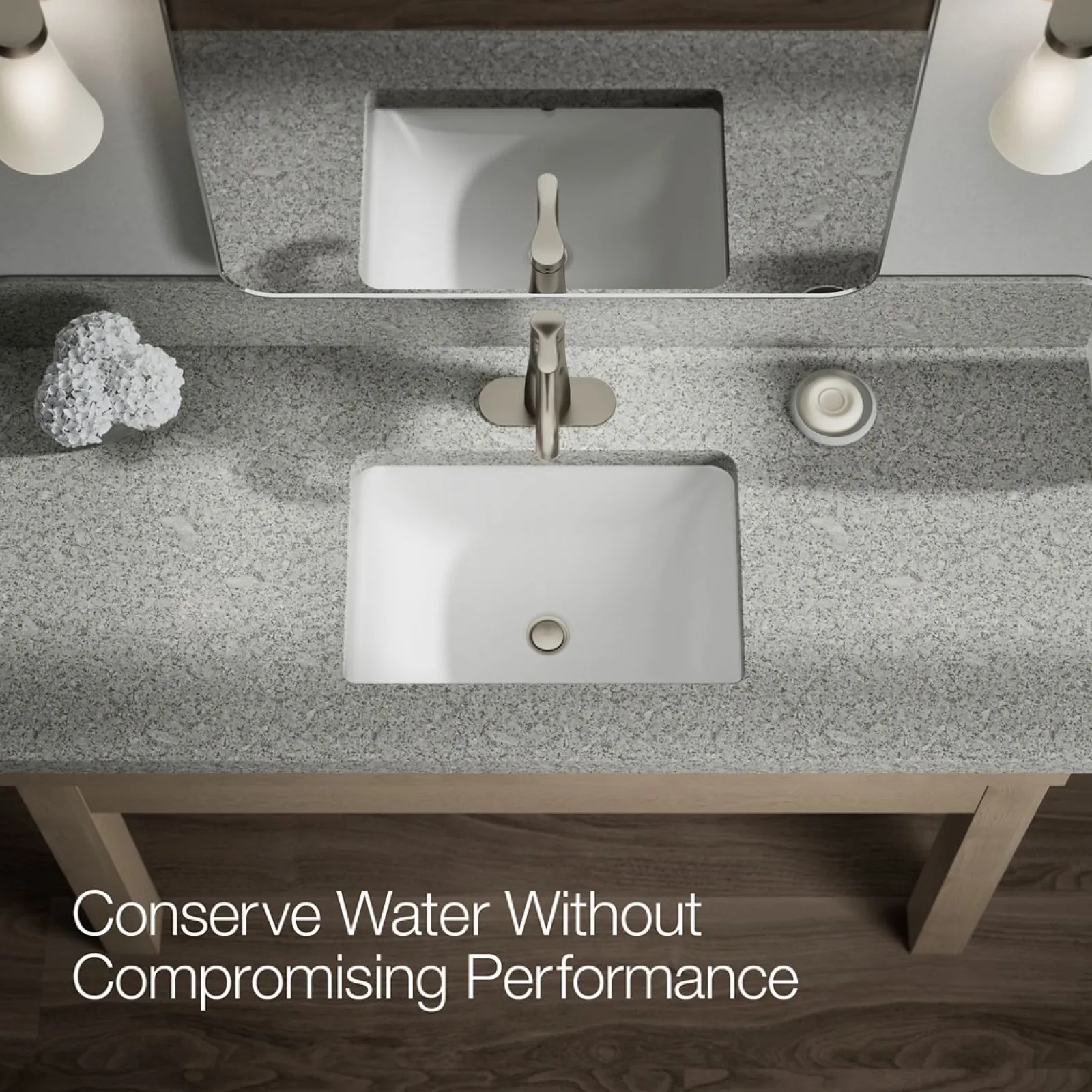 Single-handle bathroom sink faucet, 1.2 gpm^Kohler