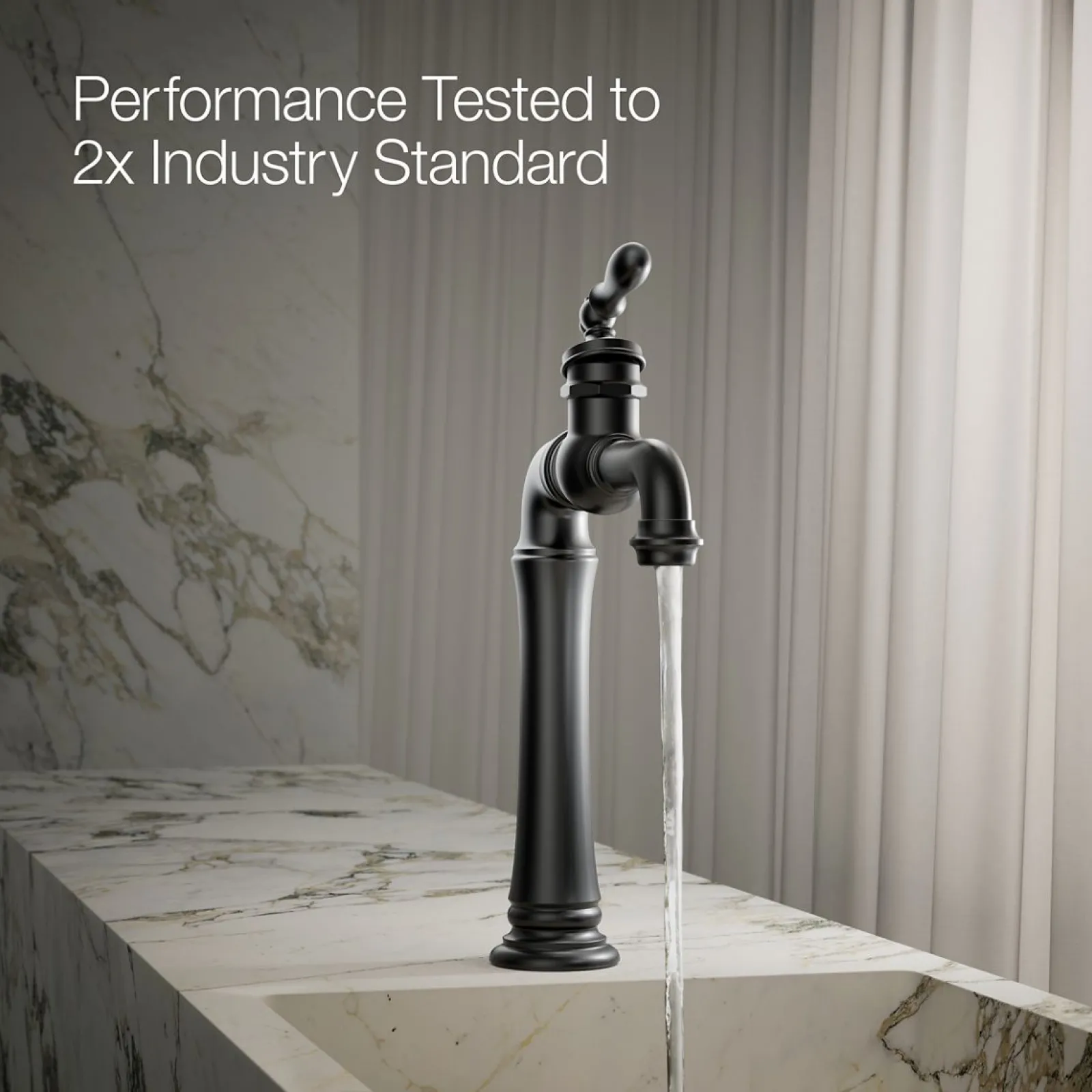 Single-handle bathroom sink faucet, 1.2 gpm^Kohler