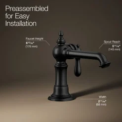 Single-handle bathroom sink faucet, 1.2 gpm^Kohler Online