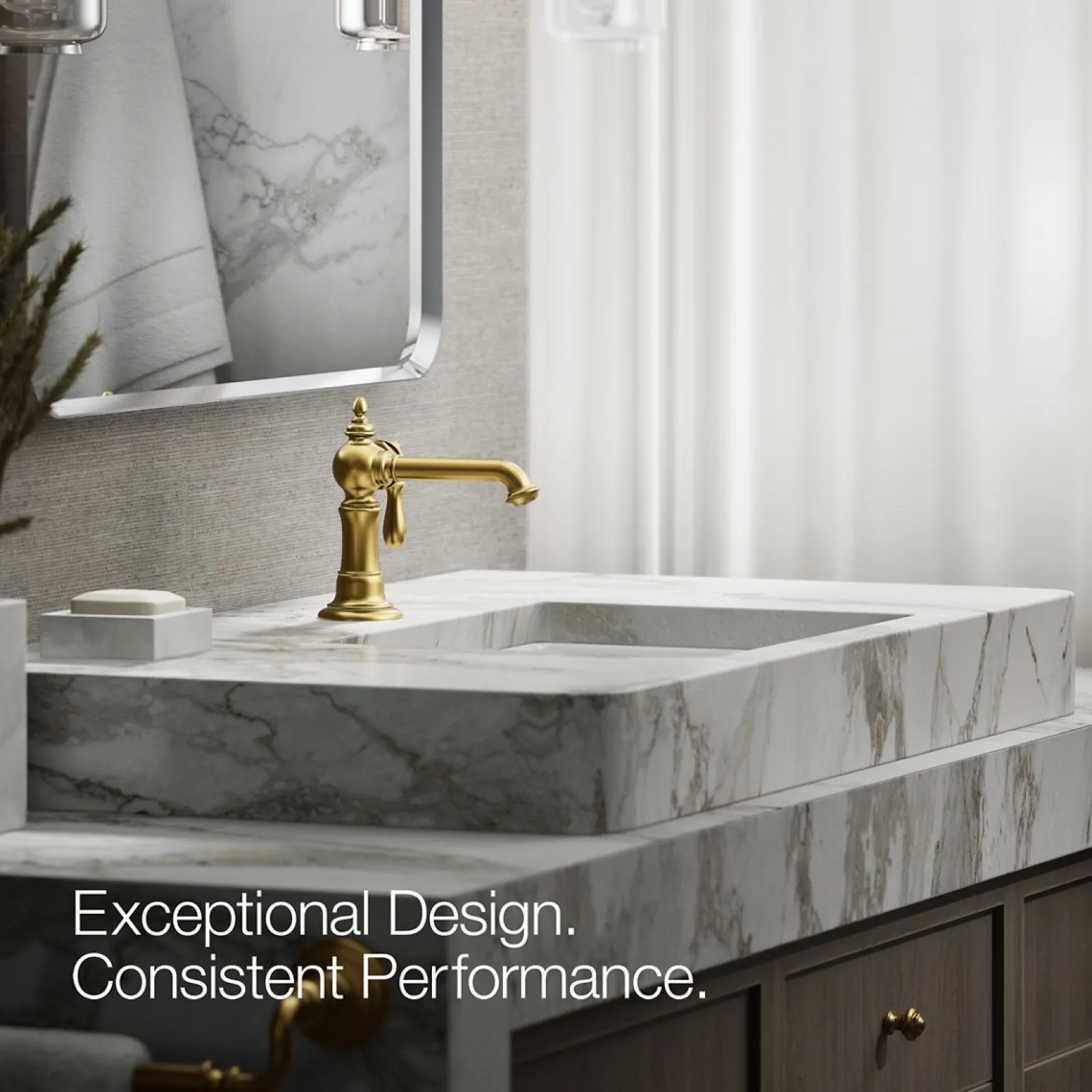 Single-handle bathroom sink faucet, 1.2 gpm^Kohler Online