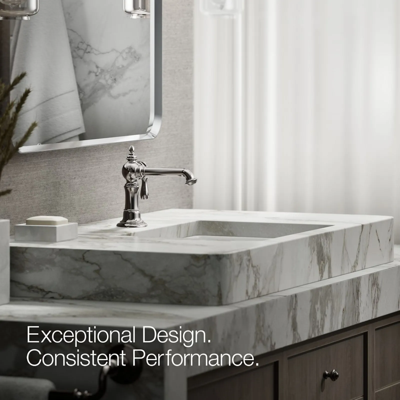 Single-handle bathroom sink faucet, 1.2 gpm^Kohler Online